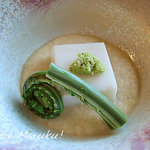 京都・嵐山 ご清遊の宿 らんざん - 鯛の白子豆腐