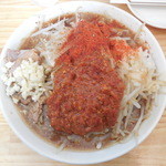 にかいや - オロチョンラーメン中盛＋全部