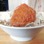 にかいや - オロチョンラーメン中盛＋全部