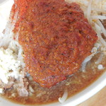 にかいや - オロチョンラーメン中盛＋全部