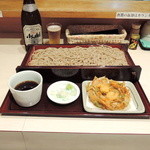 みとう庵 - かき揚げせいろ ５５０円