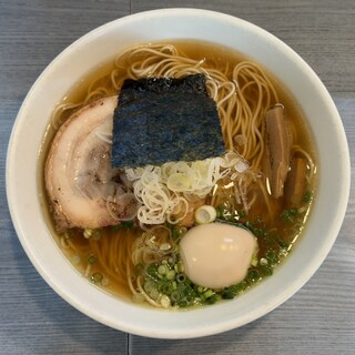 らぁめん 喜乃壺 - 料理写真:■煮干蕎麦醤油＋味玉¥1,000