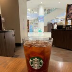 スターバックス・コーヒー - ドリンク写真:■Tall アイス ティー(ブラック)　¥490
　店内ｸﾞﾗｽ (+0円)