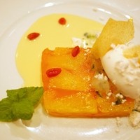 レザンファン ギャテ - デザートのパイナップルのテリーヌ