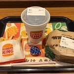 バーガーキング - 料理写真:ワッパーチーズセット \840