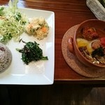 Cafe dakkura - 日替わりランチ:真鯛のアクアパッツァ
