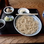 千利庵 - きれいな生粉打ち蕎麦。