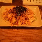 もぐらや - ささみの明太子炒め