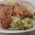 れすとらん岬 - ベーキドライスにポークソテーをパイルダーオン！