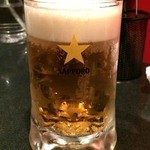 焼肉 たいはーら すすきの本店 - とりあえずのビール～！