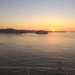 南三陸ホテル観洋 - 南三陸ホテル観洋から観た日の出。