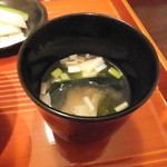 馳走なかむら - お味噌汁