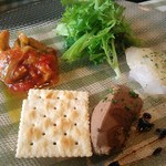 パスタイオ・コッコ - 前菜３種盛り