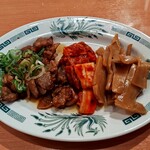 日高屋 - 料理写真:三品盛り:370円