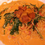 Pranzo A♤パスタ +500 ウニとルッコラのクリーム