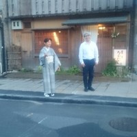 草喰 なかひがし - 女将さんが出迎えに来てくれました。６月４日