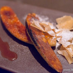 ビストロガストロス - バナナのキャラメリゼ　塩キャラメルのソース【2015年6月】