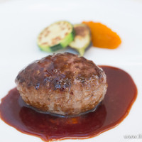 ahill ginza - ahill名物　特製フォアグラ入りハンバーグステーキ（ランチ）【2015年6月】