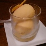 Nishiや庵 - マンゴーアイス