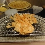 Tempura Kobashi - 白海老のかき揚げ