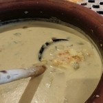 アーユルヴェーダ・カフェ ディデアン - 卵とズッキーニのカレー