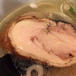 彩色ラーメンきんせい - 2015冷やし第１弾「カマスと鶏の冷やし(800円)」