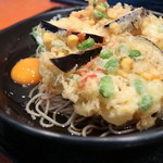 うどん 矢萩 - 夏野菜かき揚げセイロ