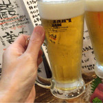 さんぱち屋 - やっぱり、とりあえず生