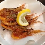 燈 - 甘海老の素揚げ