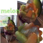 東福寺野倶楽部 - メロンパフェ 900円