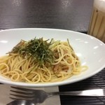 フレスコ - 照焼きチキンと長ネギのパスタ