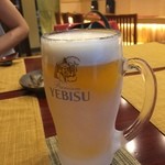 鰻 にしはら - 生ビール