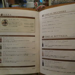 ピッツェリア ナポレターナ ラ・タヴォロッツァ - メニュー(2015年6月）