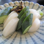 笹よし - お新香