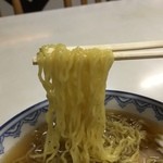 そば処 紀文 - 細くて少しちぢれ