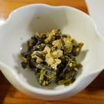 やまめ庵 - わらびの卵とじ。優しいお味！