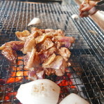 ろばたやき山ろく - なんて美味い鶏なの！！