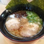ぽんぽこ亭 - とんこつラーメン　500円