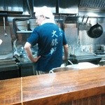 東池袋 大勝軒 - 大将の背中