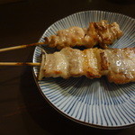 俺の串 さぶちゃん - 豚バラ・かしわ(確か)