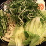 廣島つけ麺本舗 ばくだん屋 - 野菜たっぷりが美味しい♪