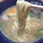 船場ラーメン - 細麺