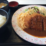 うみかぜキッチン - ポークカツ定食