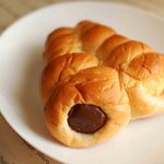 清水屋製パン - ツインコロネ（チョコ＆カスタード）