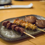 Kushiya Chouemon - 砂肝、皮、椎茸