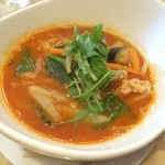【2015年05月】トマト麺＠750円。