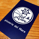 pizzeria del Mare - シンプルなショップカード