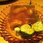 酒亭 沿露目 - 【2015年6月】穴子のにこごり