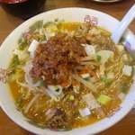 麺の極 はなみち - 辛濃味噌（ワルフザケ）