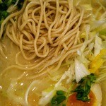 二代目くさび 鶏の章 - 全粒粉の麺
